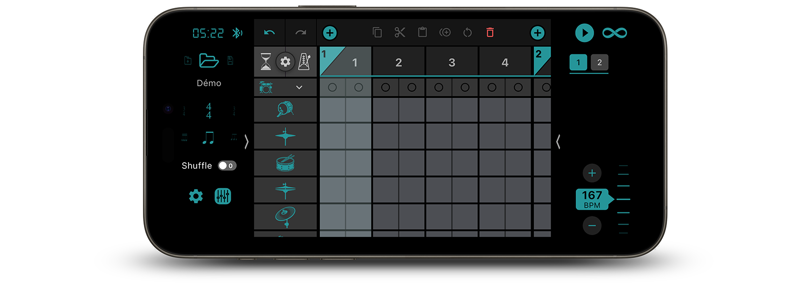 Export-drum